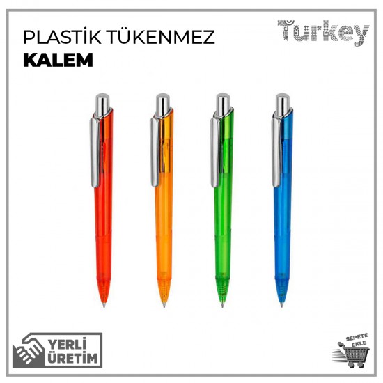 Plastik Tükenmez Kalem